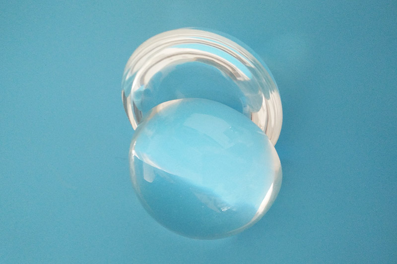 烤弯喷砂玻璃罩